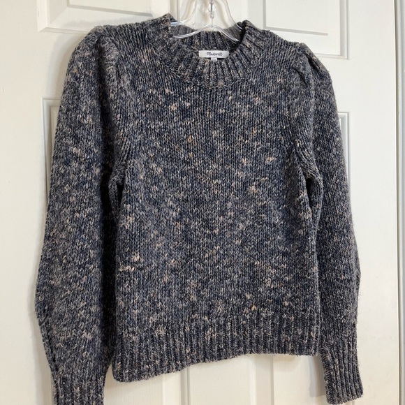 SOLD Madewell Pleat Shoulder Pullover Sweater XXS - Picture 6 of 15